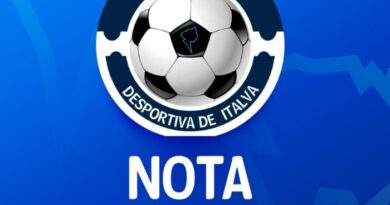 Nota Oficial do Campeonato Municipal 2024 de Italva